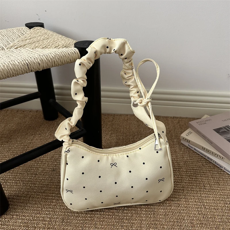 Cute Bow-Embellished Mini Handbag