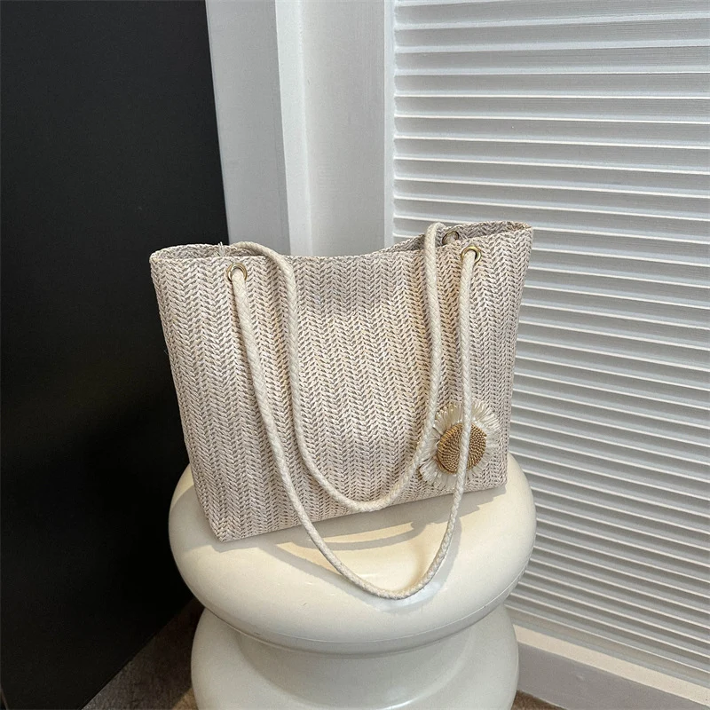Bohemian Woven Beach Tote