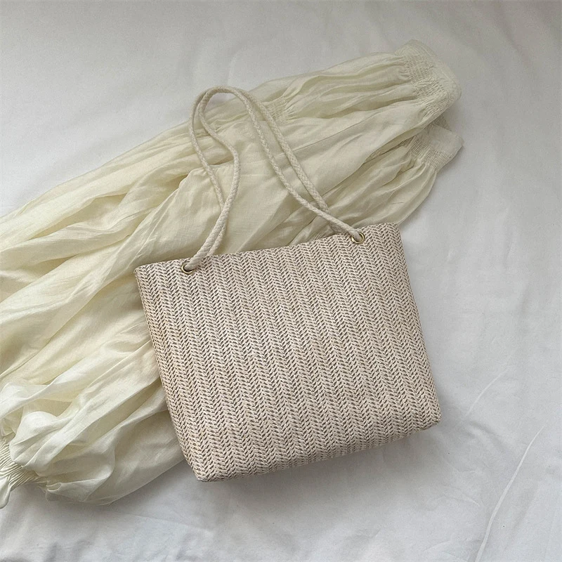 Bohemian Woven Beach Tote