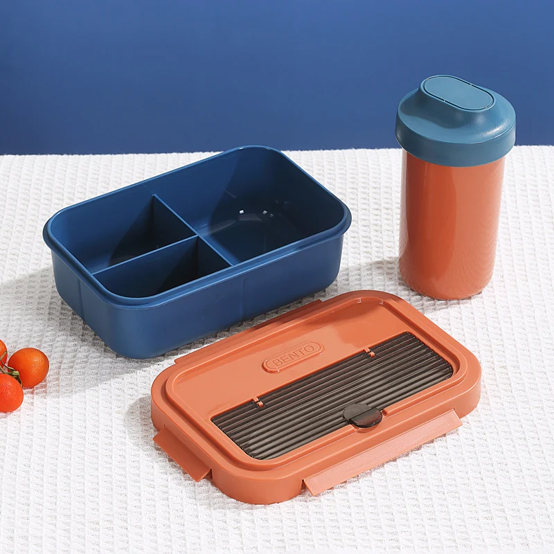 Mehrere Fächer Edelstahl Bento Lunchbox