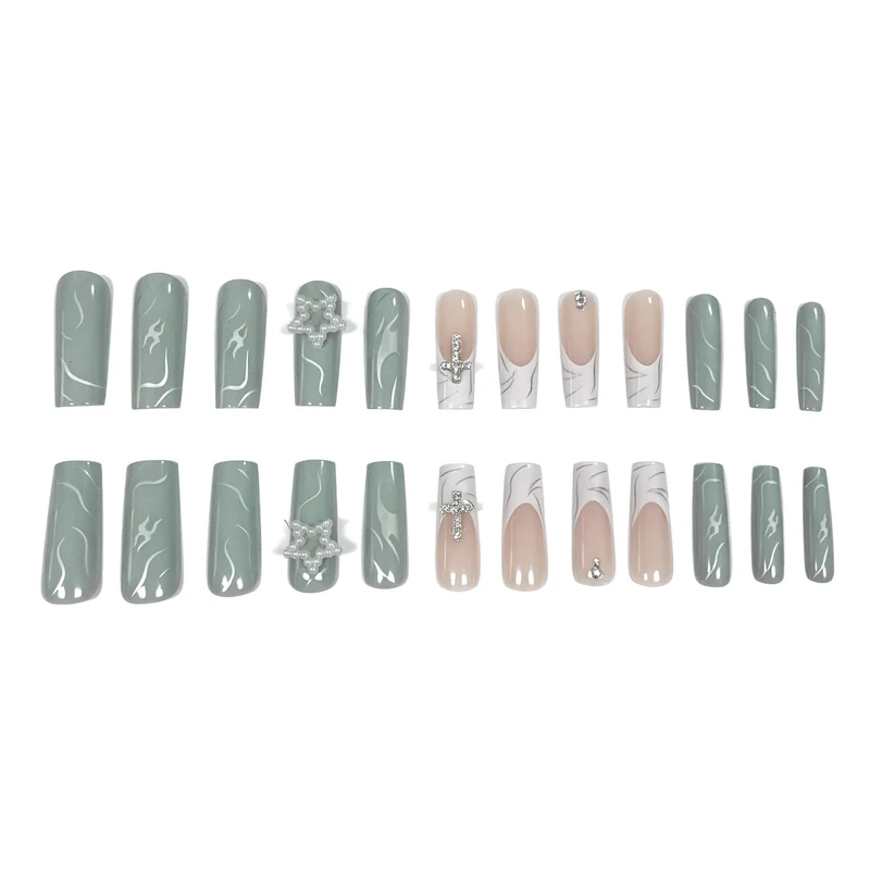 Elegant Decorative Acrylic Nail Enhancements Stornfield
