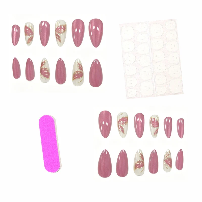 Elegant Butterfly Floral Nail Art Enhancements Stornfield