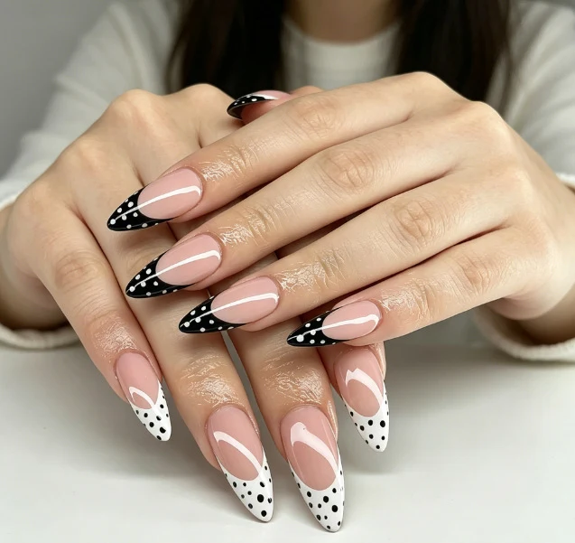 Elegant Artistic Stiletto Nail Enhancements Stornfield