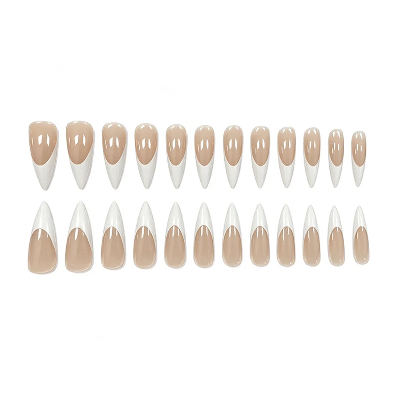 Elegant Almond-Shaped Press-On Nail Enhancements Stornfield