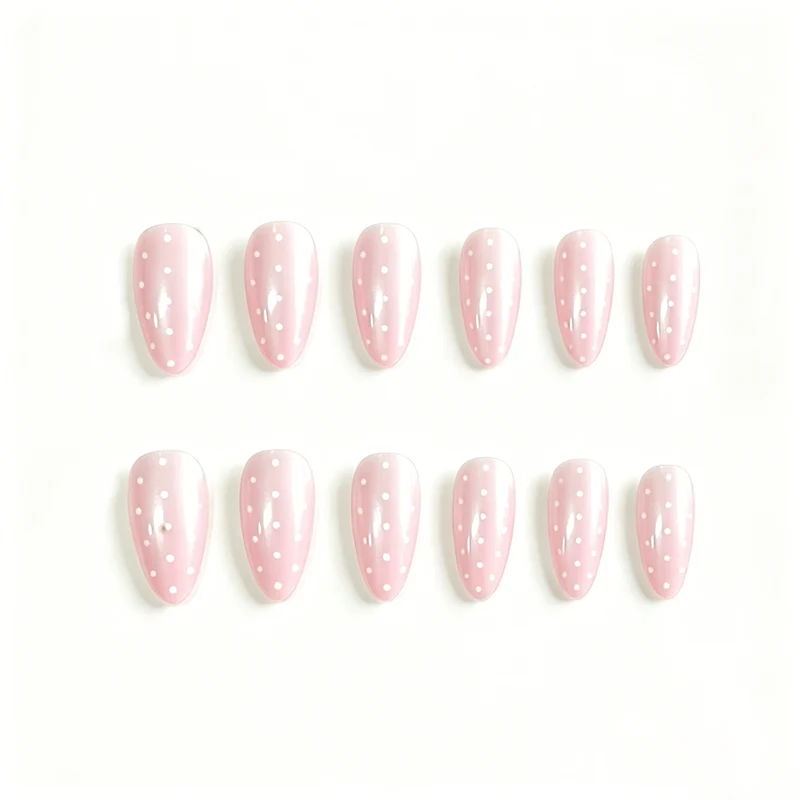 Elegant Almond-Shaped Nail Enhancements Stornfield