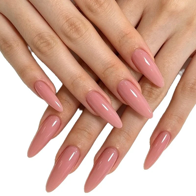 Elegant Almond-Shaped Nail Enhancements Stornfield 1789915565