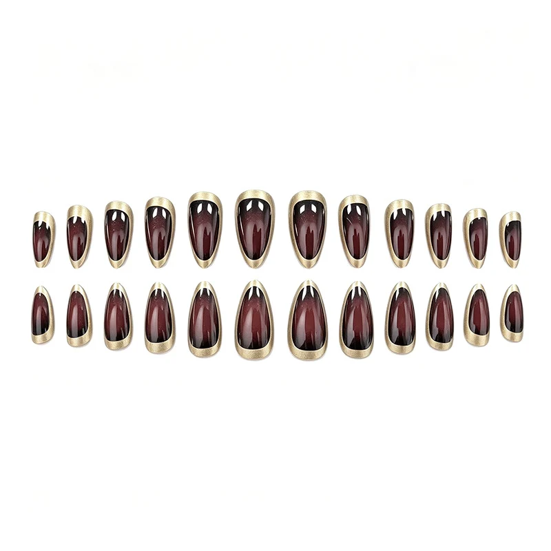 Elegant Almond-Shaped Nail Enhancements Stornfield 1789915251