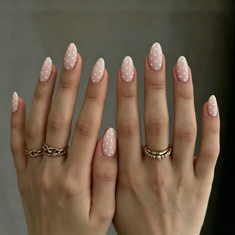 Elegant Almond-Shaped Nail Art Enhancements Stornfield 1789915539