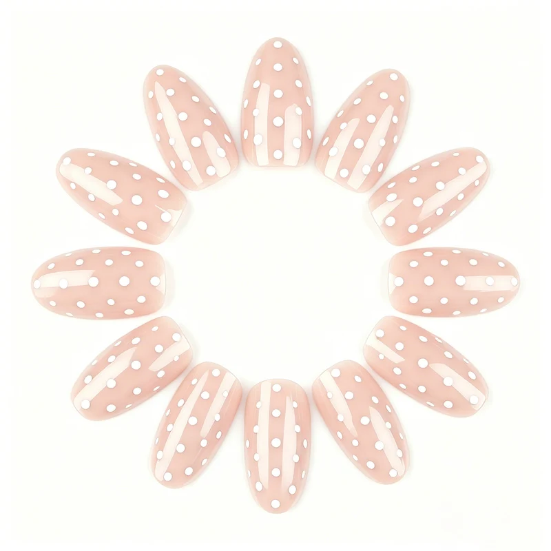 Elegant Almond-Shaped Nail Art Enhancements Stornfield 1789915539