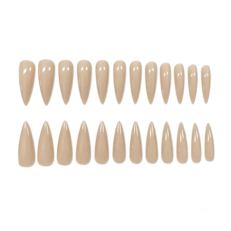 Elegant Almond-Shaped Acrylic Nail Extensions Stornfield