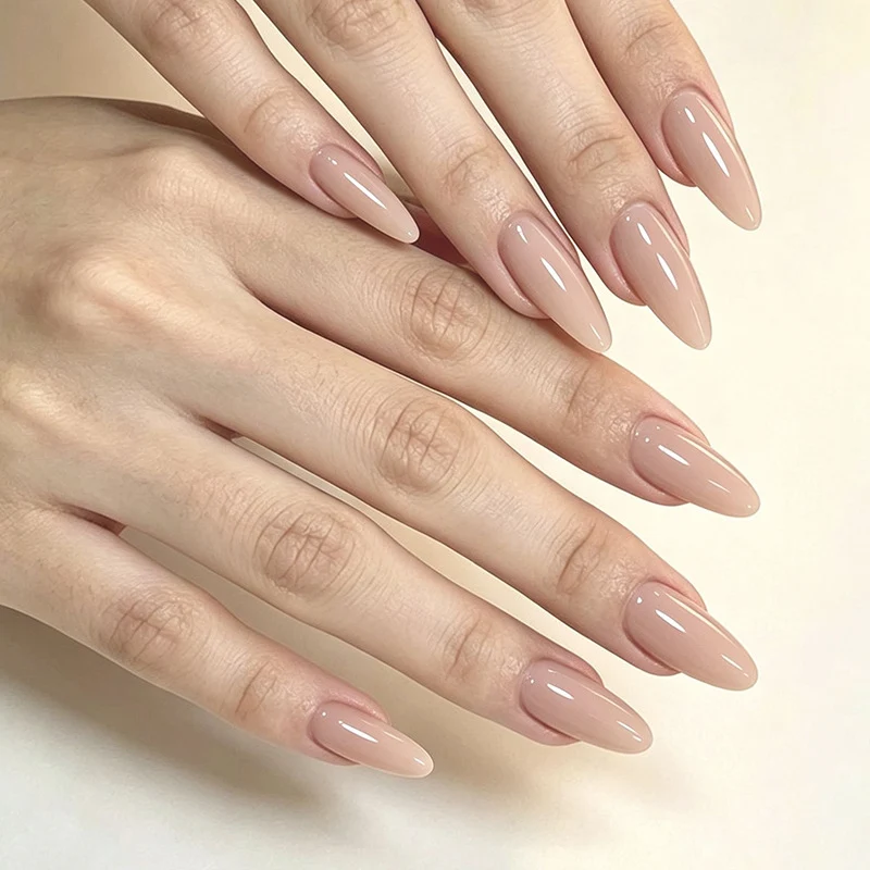 Elegant Almond-Shaped Acrylic Nail Enhancements Stornfield 1789915564
