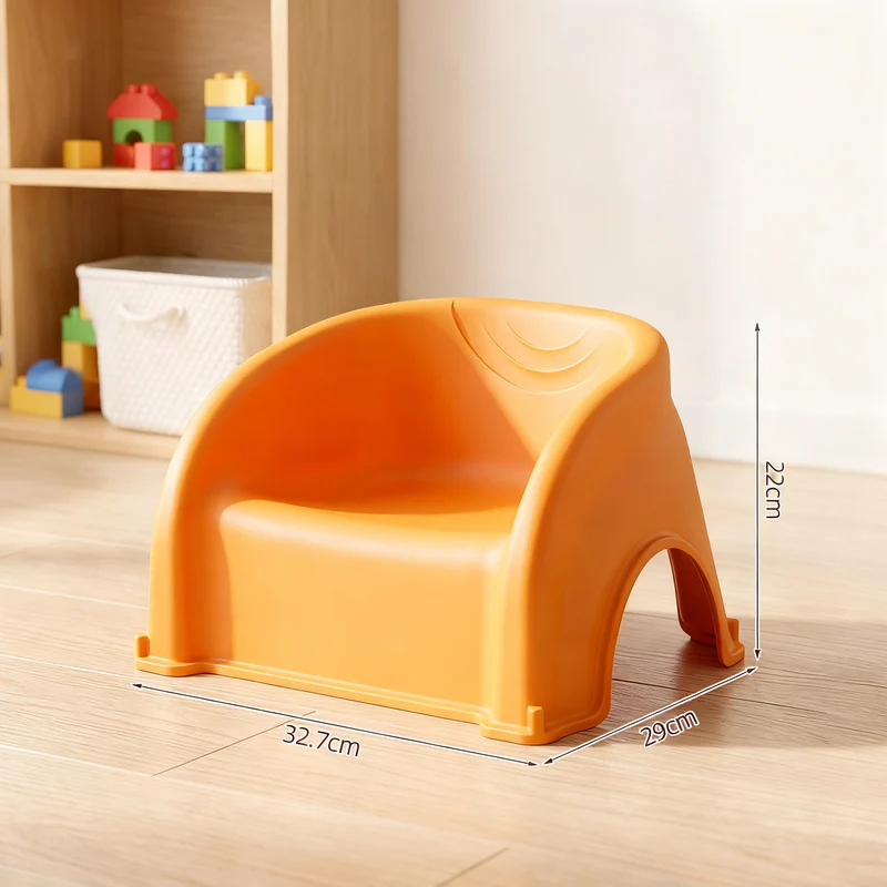 Kunststoff-Kinderstuhl mit Rückenlehne, stapelbar