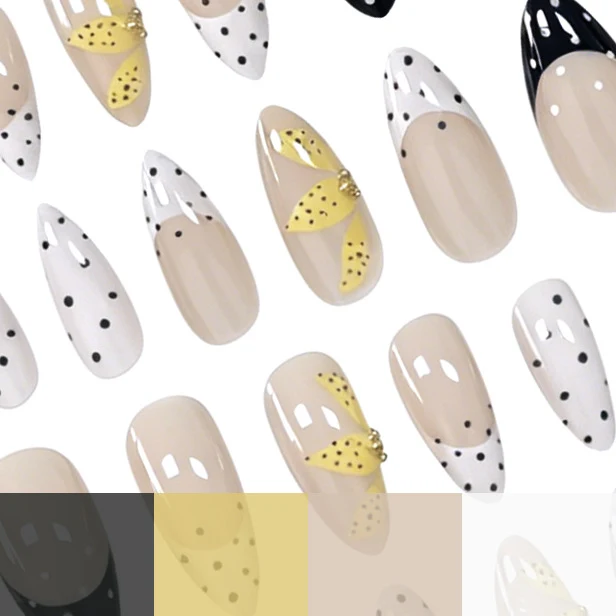 Decorative Floral Nail Art Set Stornfield 1789915748