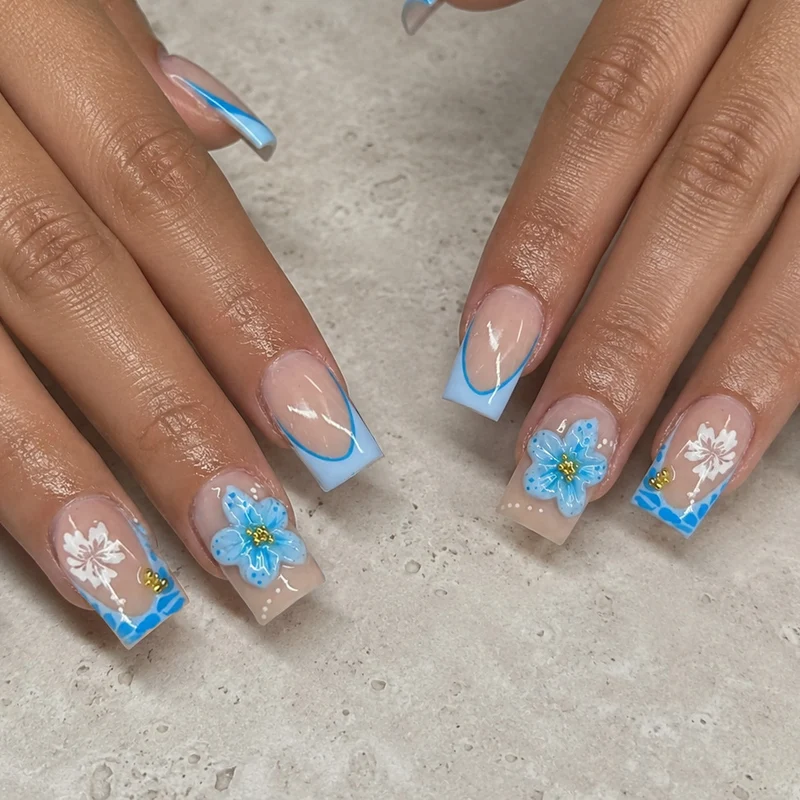 Decorative Floral Nail Art Extensions Stornfield 1789915778