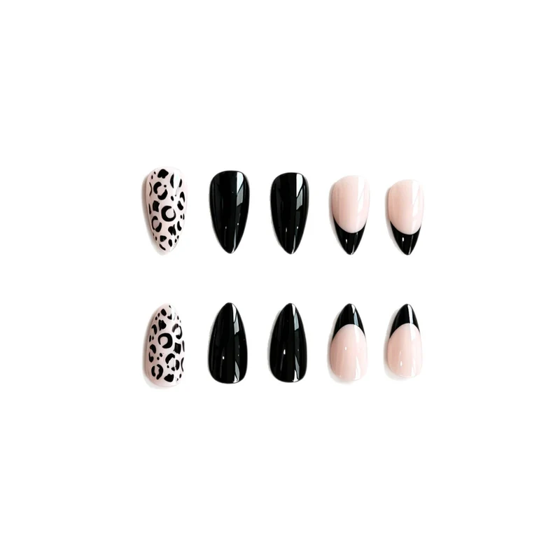 Decorative Almond-Shaped Nail Art Stornfield