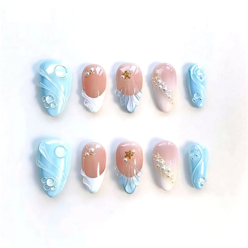 Decorative Acrylic Nail Art Extensions Stornfield