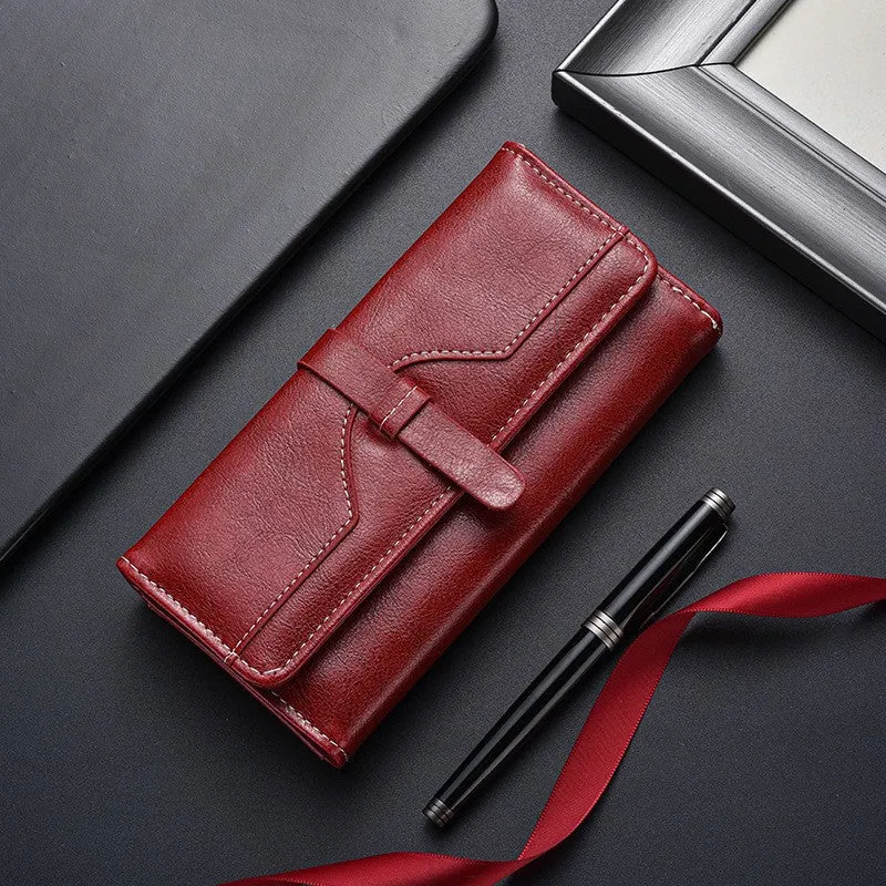 Premium Leather Long Wallet Stornfield