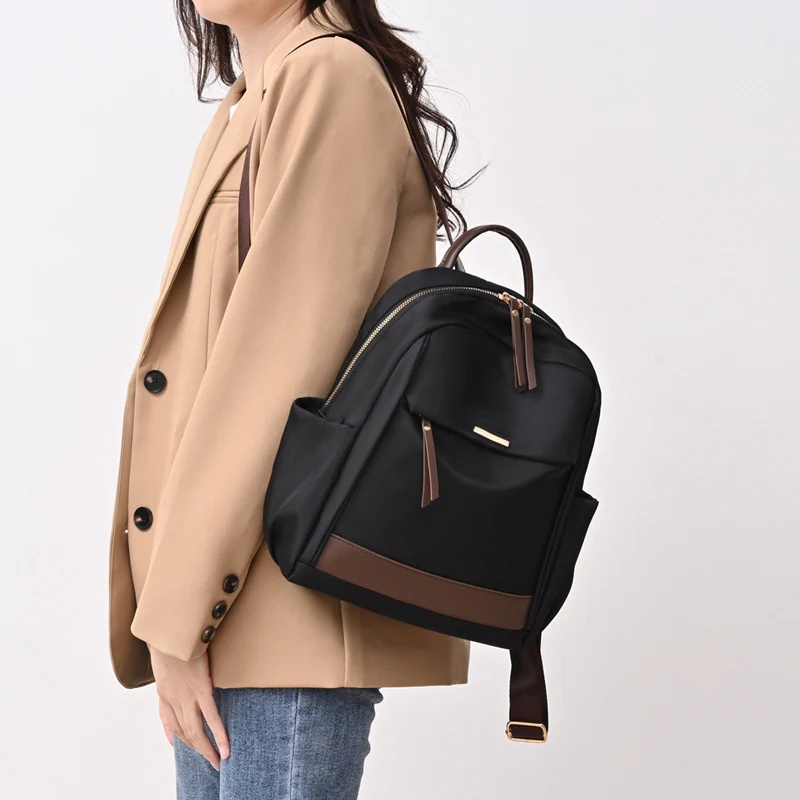 Women's backpack made of nylon, lightweight and durable