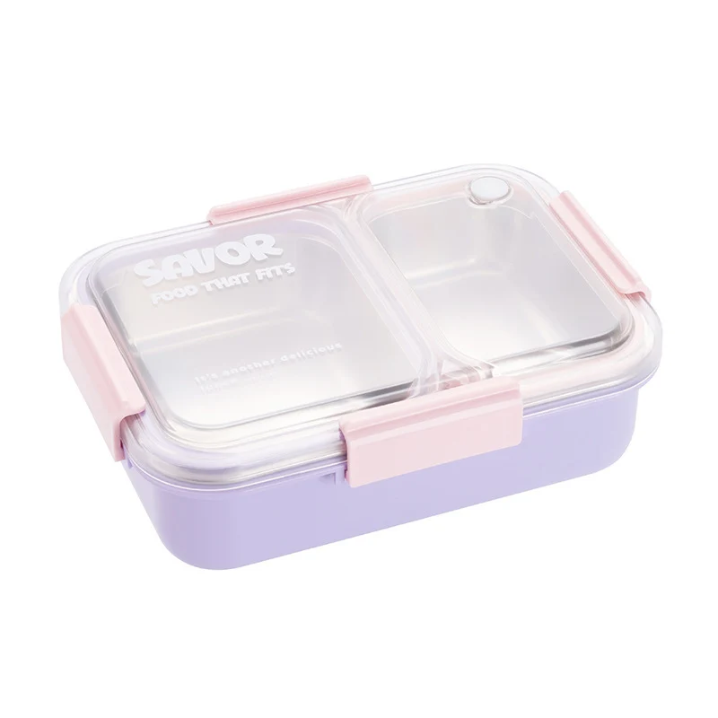 Dual-Compartment Lebensmittelaufbewahrungsbehälter