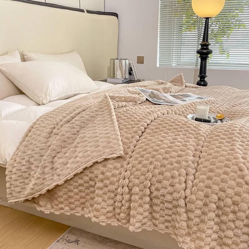 Luxurious Textured Throw Blanket Stornfield
