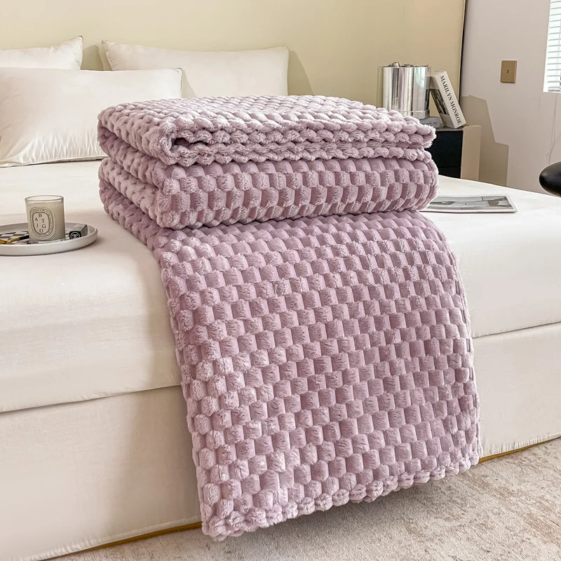 Luxurious Textured Throw Blanket Stornfield