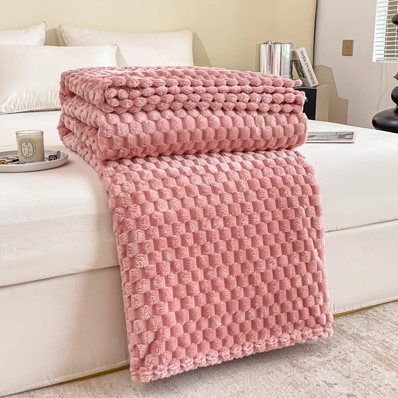 Luxurious Textured Throw Blanket Stornfield