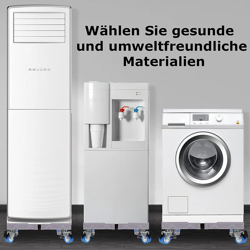 Washing machine stand adjustable movable | Stornfield