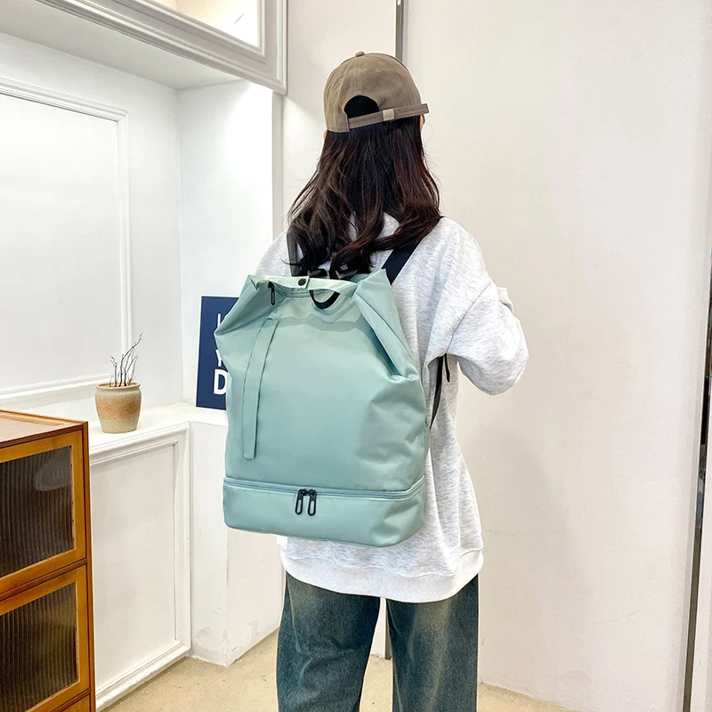 Swimming backpack with wet compartment, 20–35 L, for sports equipment