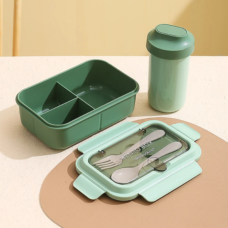 Stylische Mehrfach-Compartments Bento-Box