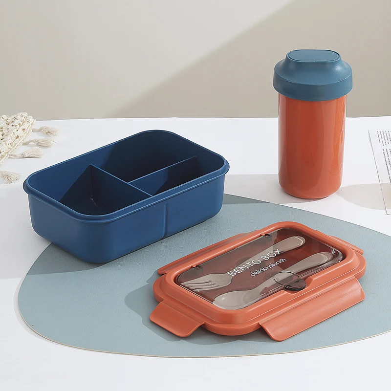 Stylische Mehrfach-Compartments Bento-Box