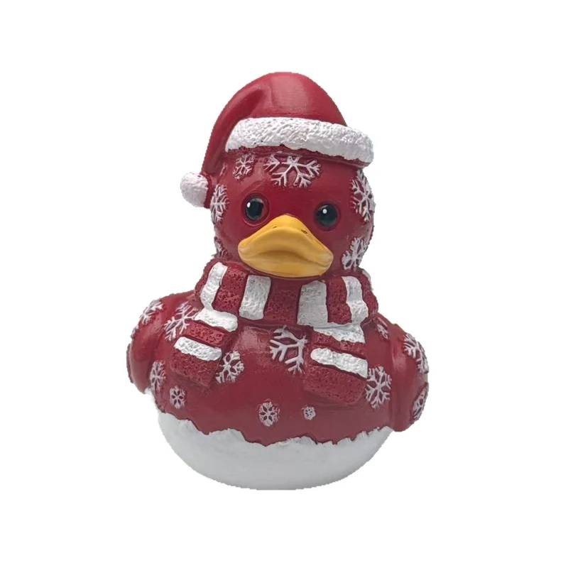 Weihnachtsmann Gummi-Ente Karnz