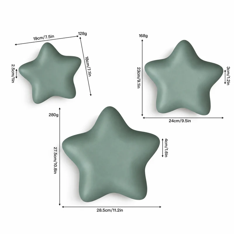 Star-shaped Serving Platter