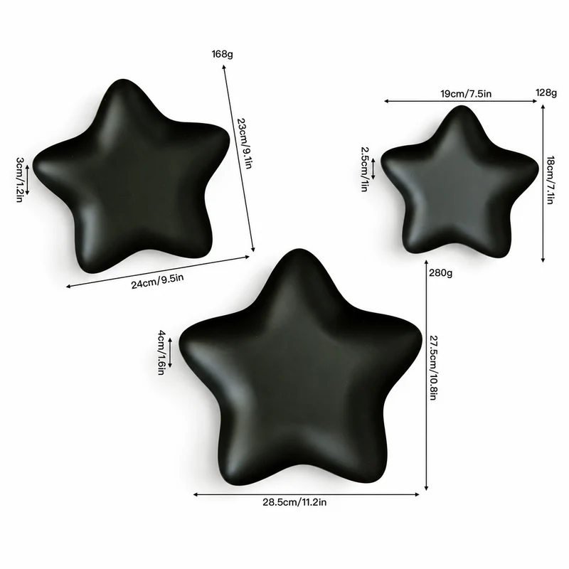 Star-shaped Serving Platter