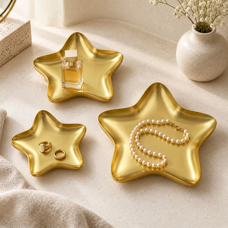 Star-shaped Serving Platter