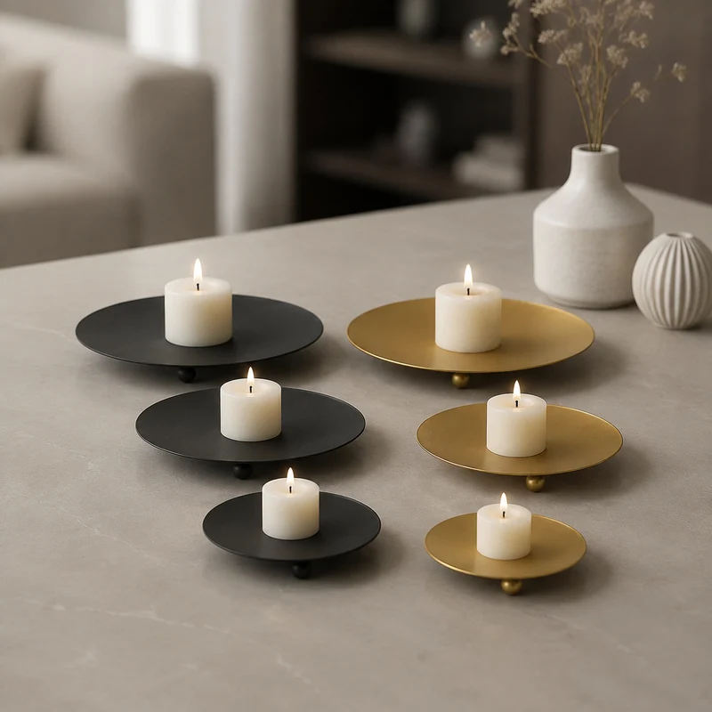 Modern Round Serving Board