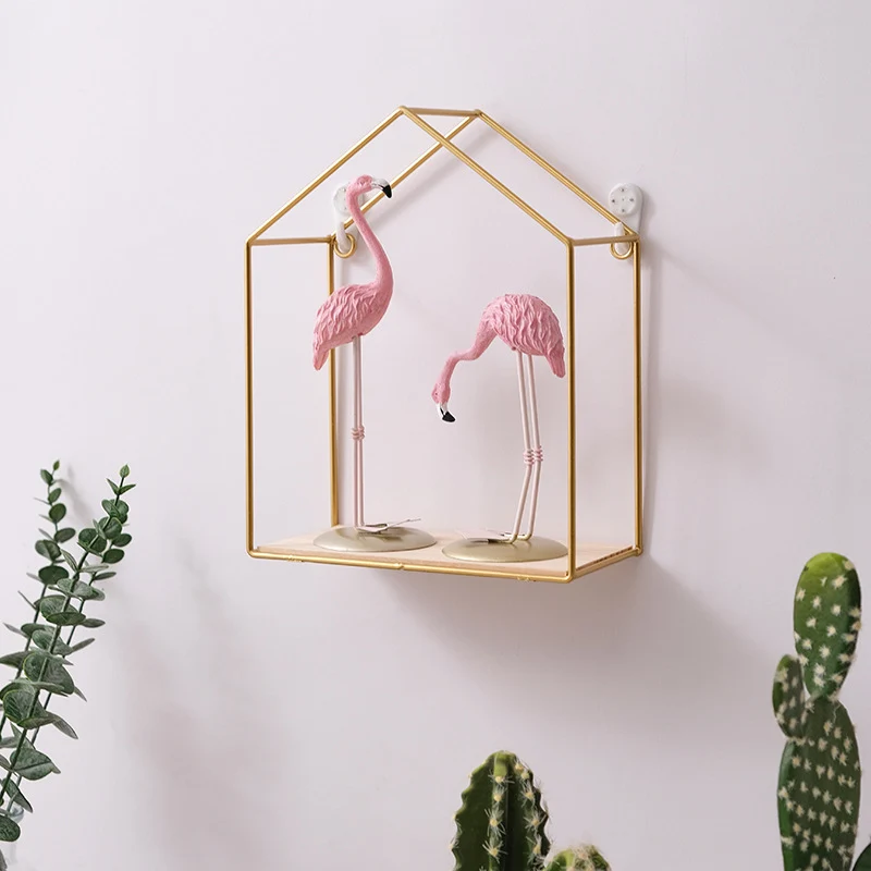 Modern Geometric Wall Shelf