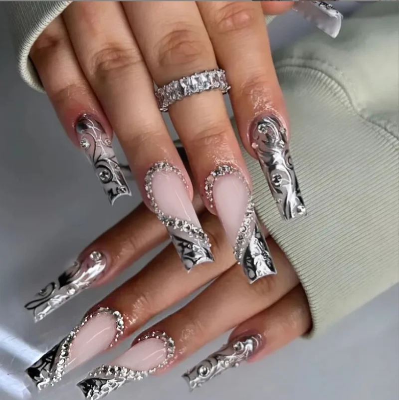 Decorative 3D Nail Art Enhancements Stornfield