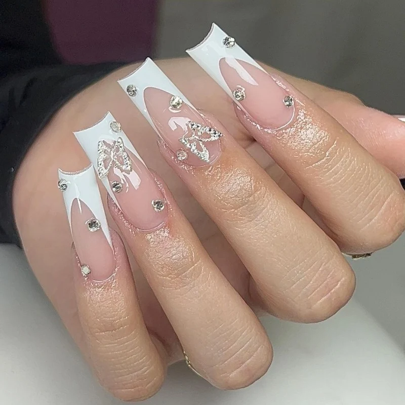 Decorative 3D Acrylic Nail Enhancements Stornfield