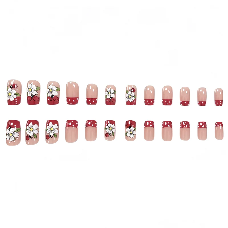 Cute Floral Nail Art Enhancements Stornfield