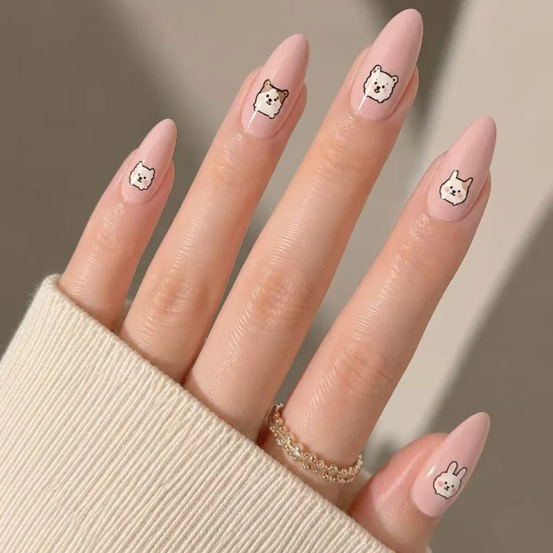 Cute Animal-Themed Nail Art Stornfield