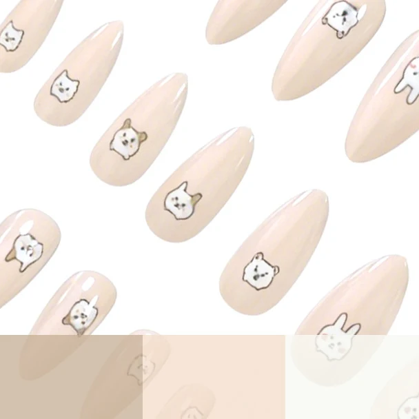 Cute Animal-Themed Nail Art Stornfield