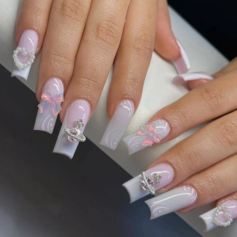 Creative Gemstone Nail Art Enhancements Stornfield