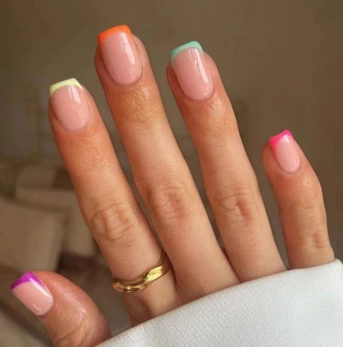 Creative French Tip Nail Art Stornfield