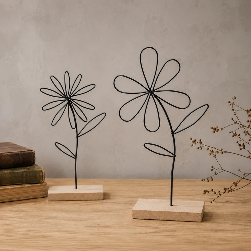 Leaf-shaped Tabletop Decor