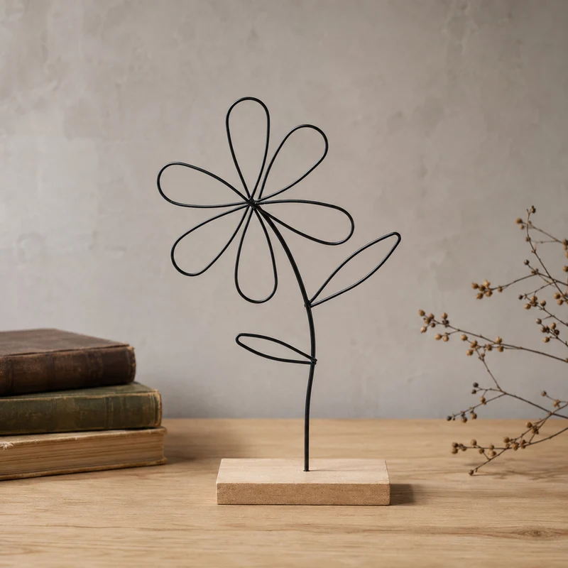 Leaf-shaped Tabletop Decor