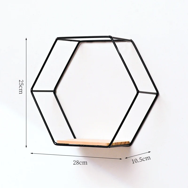 Geometric Wall Shelf