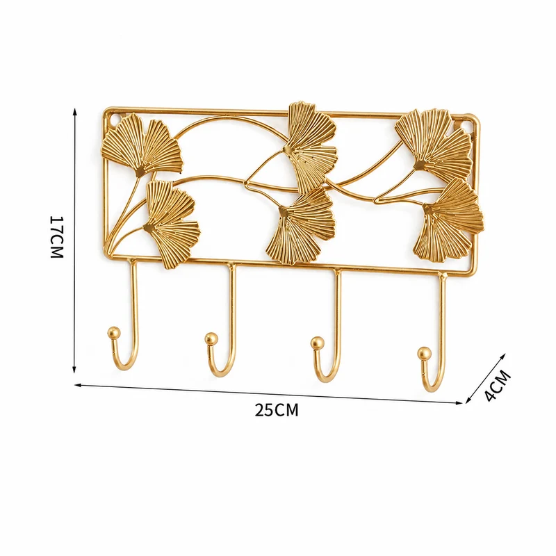 Floral Wall Hook Organizer