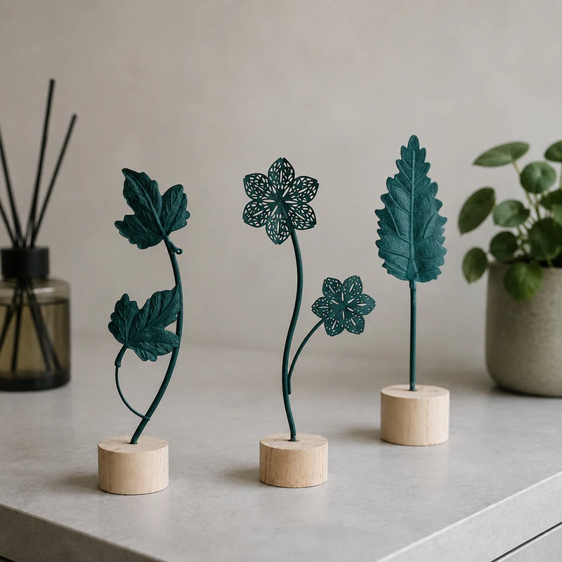 Floral Sculpture Decor