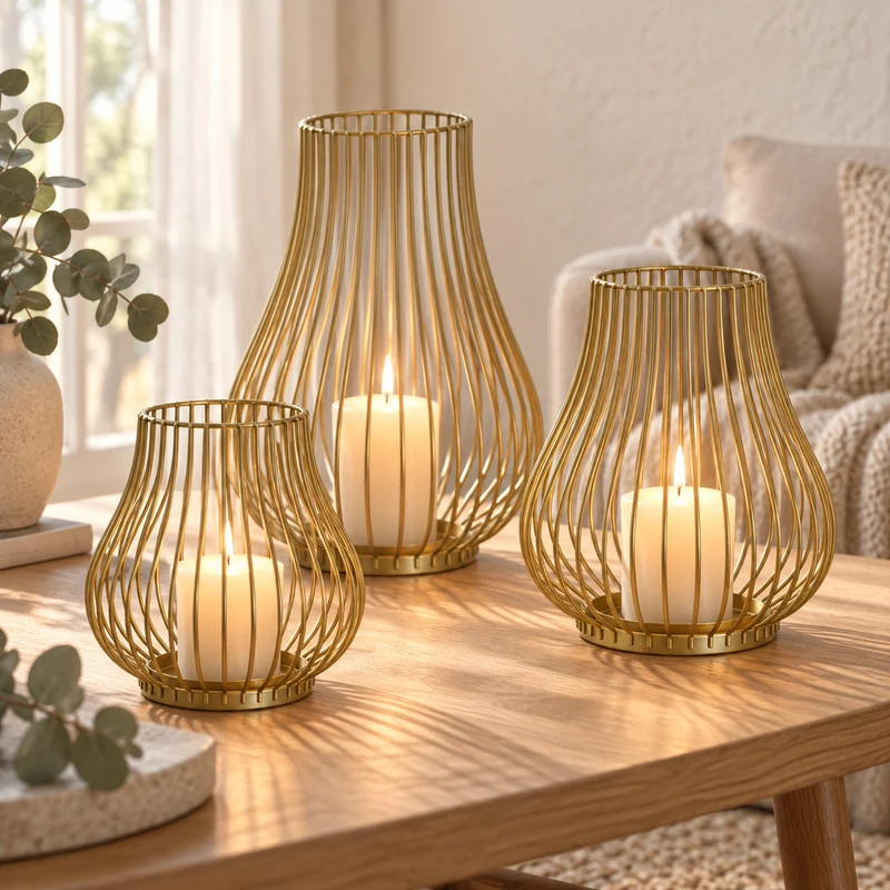 Decorative Wire Vase