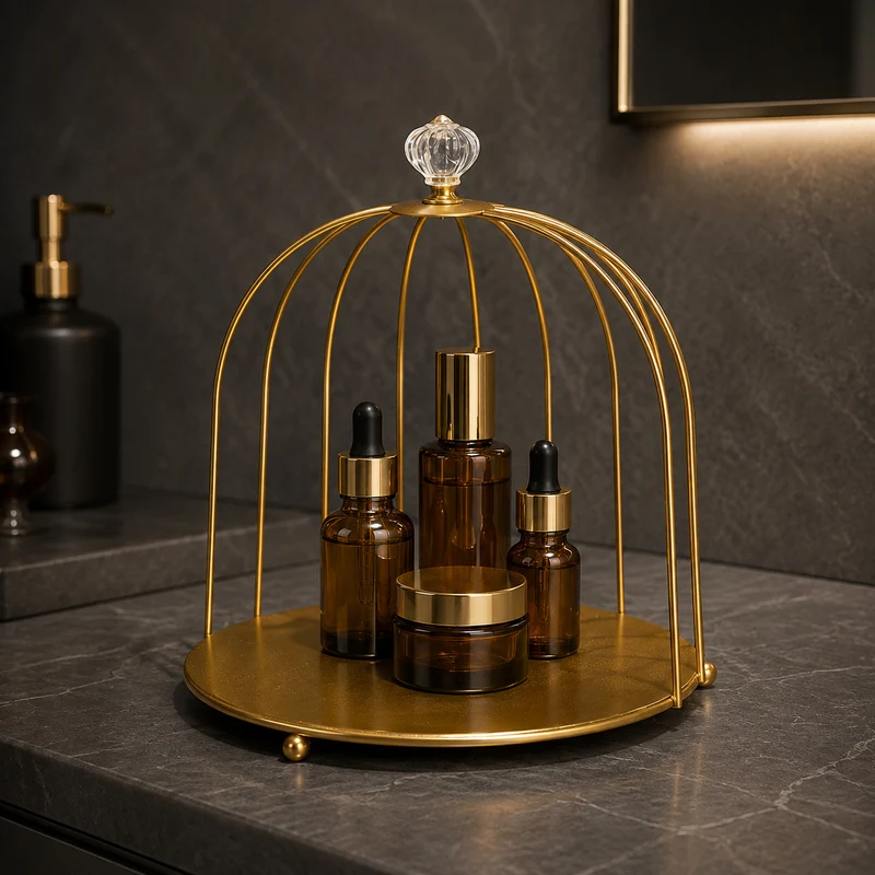 Decorative Two-Layer Display Stand